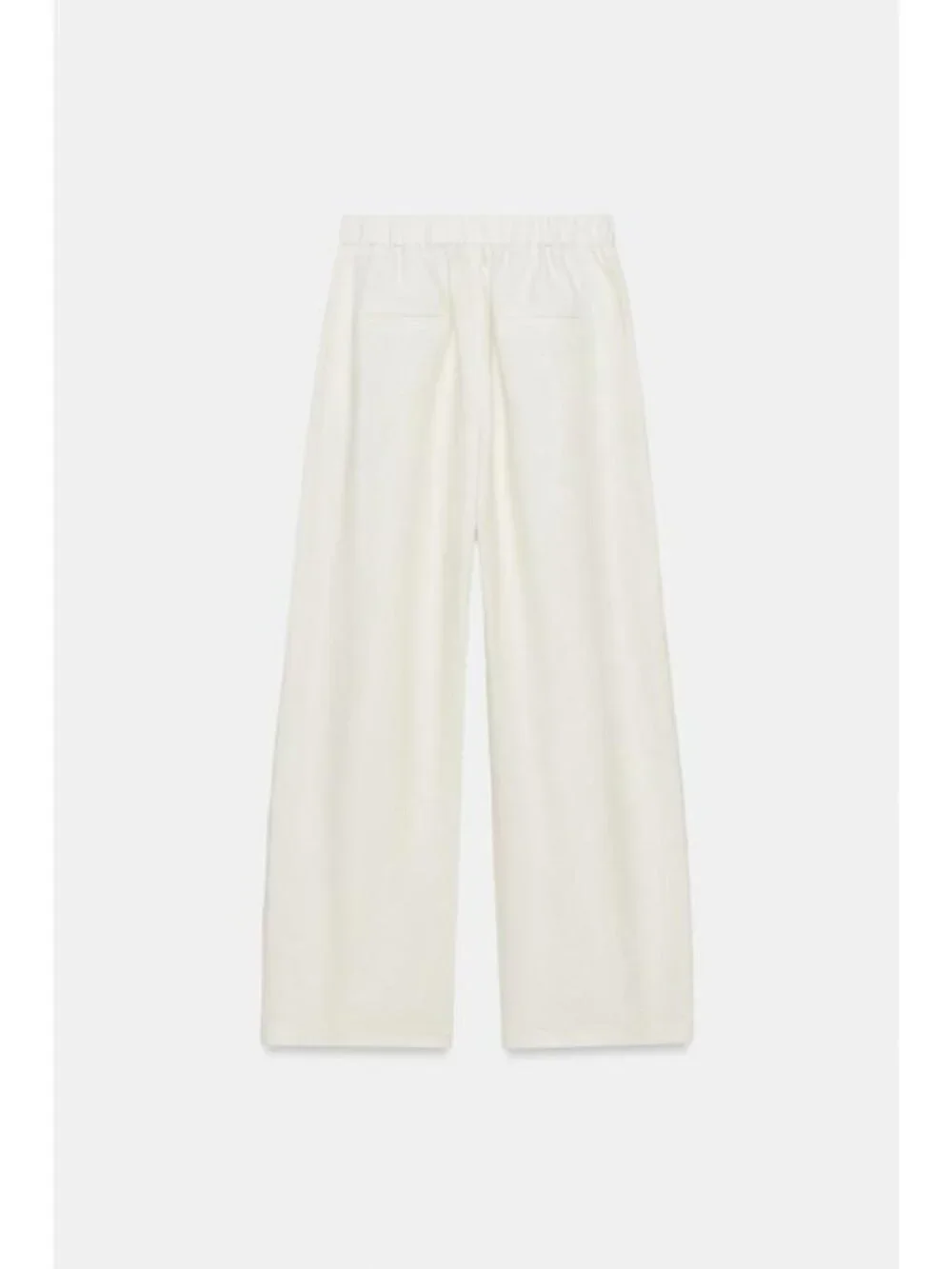 ZARA 100% LINEN PLEATED PANTS ZW COLLECTION